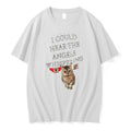 Officials Cat I Could Hear The Angels Whispering Premium T Shirt