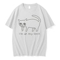 Officials Cat Im At My Limit T Shirt Sweater