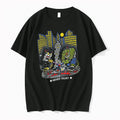 Officials Cat And Crocodile Never Trust Police Car Street Premium T Shirt