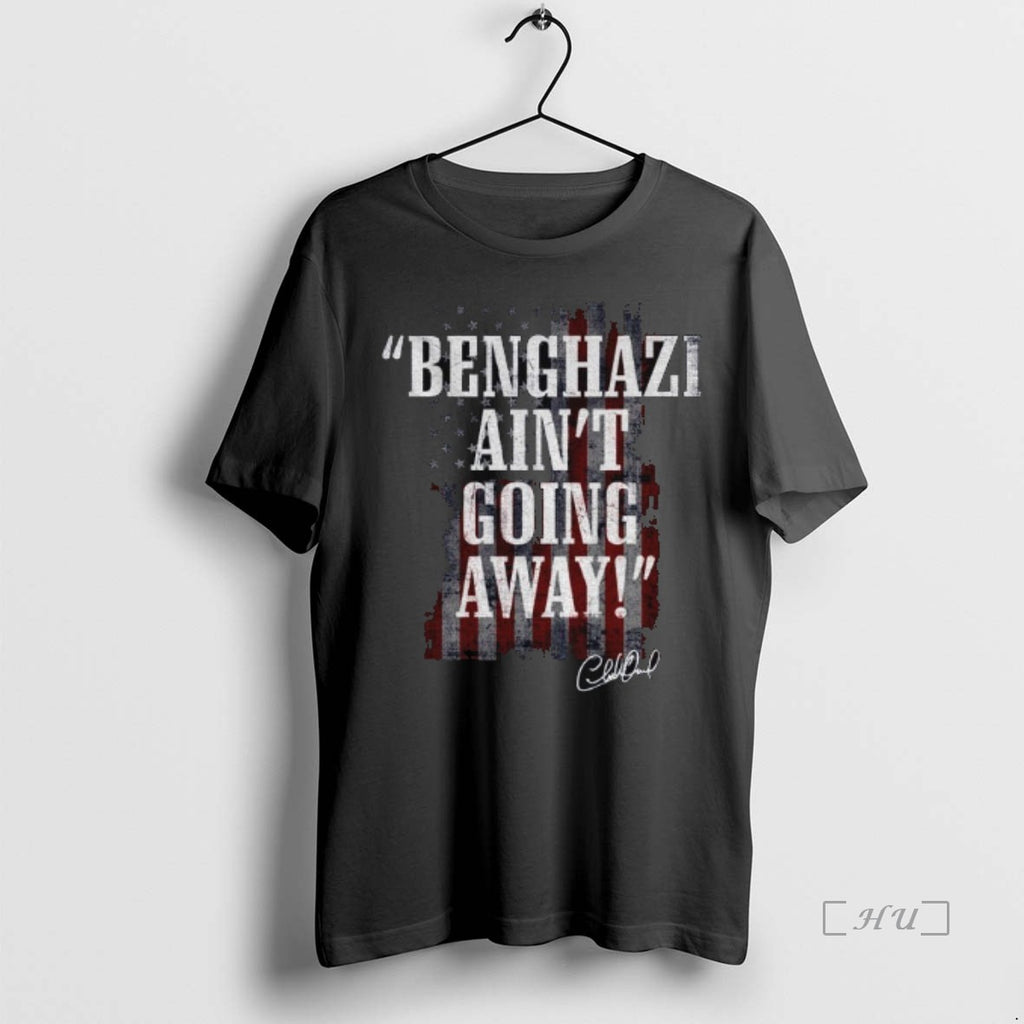 Officials Charlies Legacy Alive Charlie Kirk Benghazi Aint Going Away American Flag T Shirt Sweater