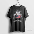 Officials Chevy Pickup Truck American Flag Proud Tradition T Shirt Sweater