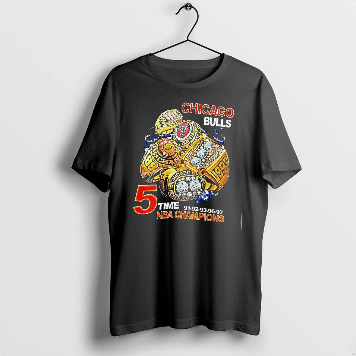 Officials Chicago Bulls 5 Time Nba Champions 91 92 93 96 97
