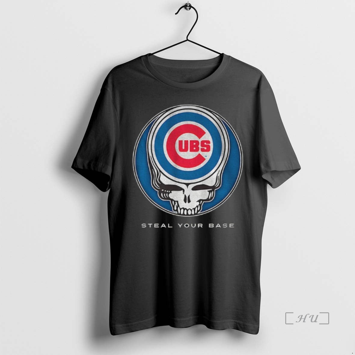 Officials Chicago Cubs Steal Your Base Grateful Dead Skull Mlb T Shirt Sweater