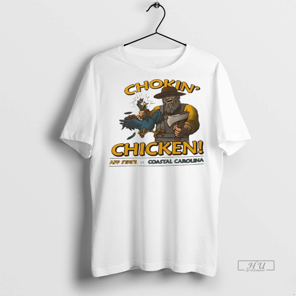 Officials Chokin Chicken App State Vs Coastal Carolina Tee Shirt Sweater