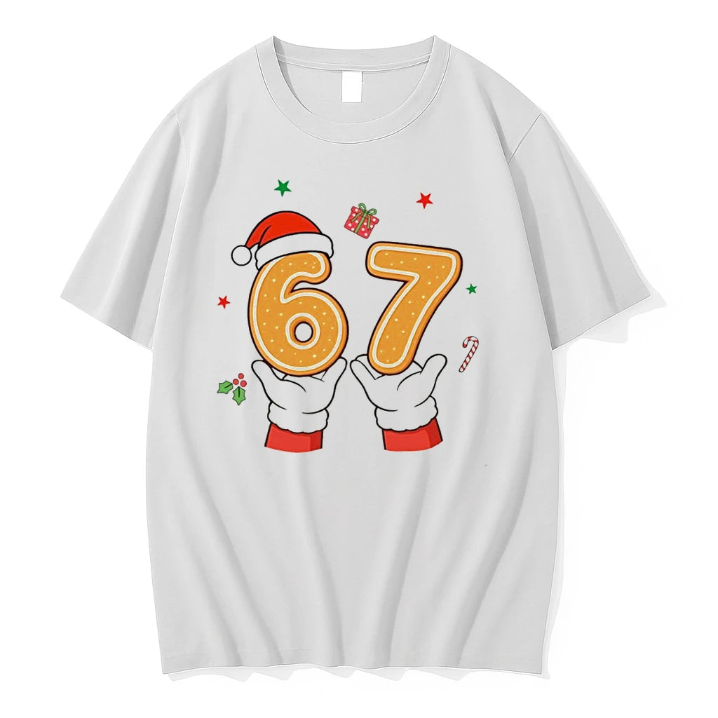 Officials Christmas 67 Six Seven Cookies Santa T Shirt Sweater