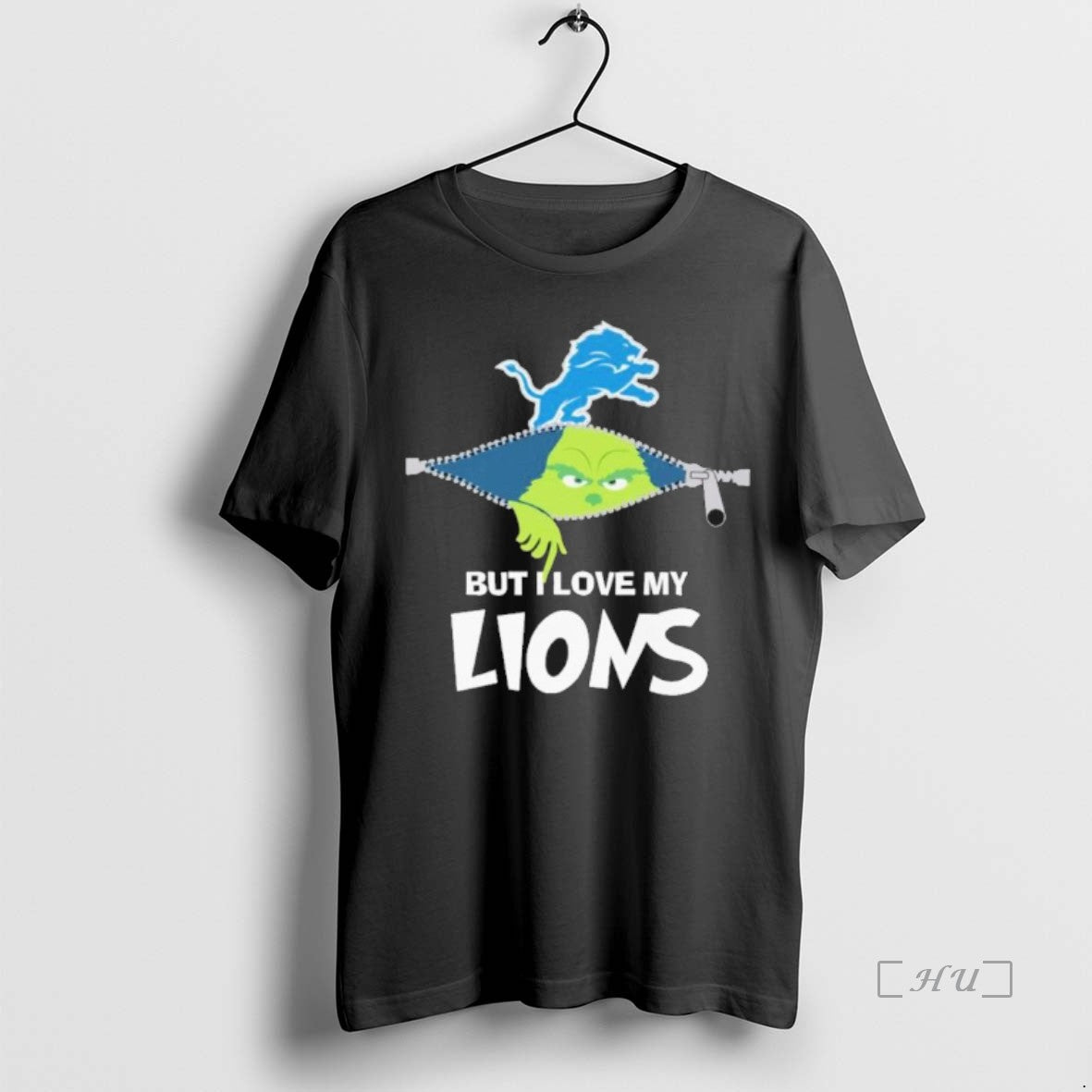 Officials Christmas Grinch But I Love My Detroit Lions T Shirt Sweater