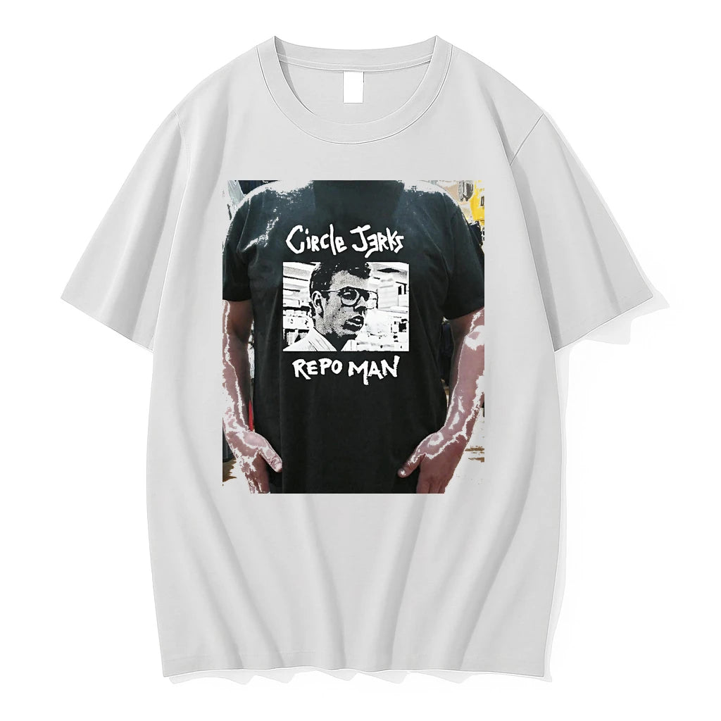Officials Circle Jerks Repo Man 1984 Black And Premium T Shirt