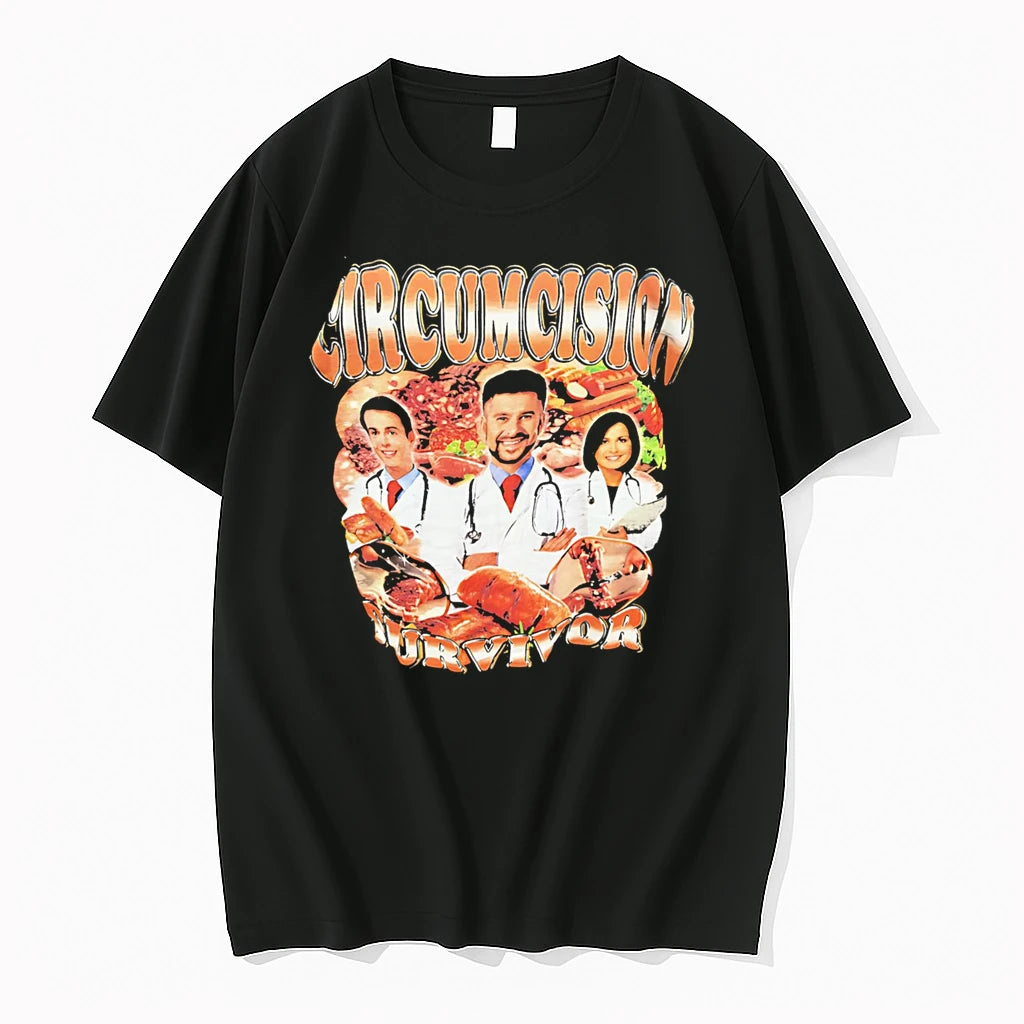 Officials Circumcision Survivor With Doctors And Meat Graphic T Shirt Sweater