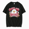 Officials Cleveland Guardians 47 American Eagle Black T Shirt Sweater