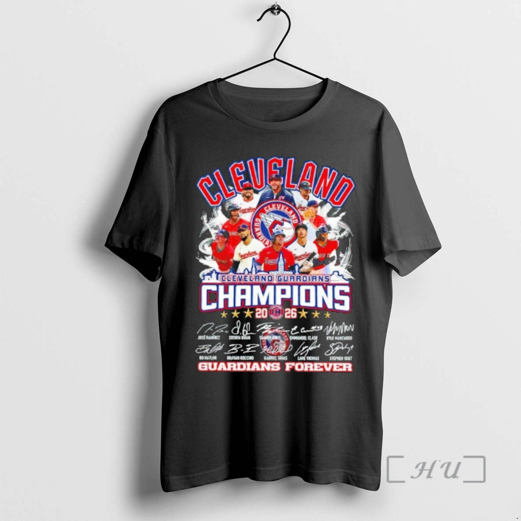 Officials Cleveland Guardians Champions 2026 Signatures Guardians Forever