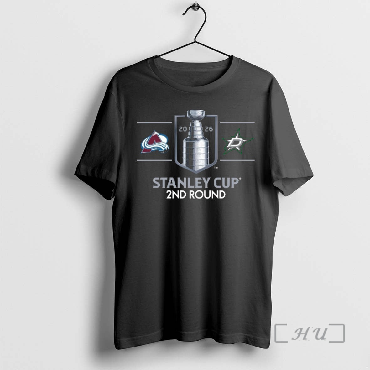 Officials Colorado Avalanche Vs Dallas Stars 2026 Nhl Stanley Cup 2nd Round Premium T Shirts