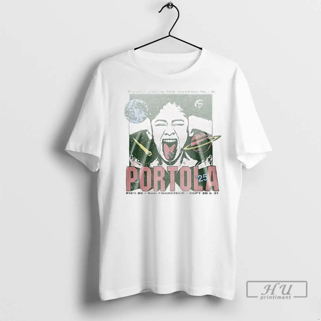 Officials Come Crush The Rhythm To Portola 2025 Lineup T Shirts