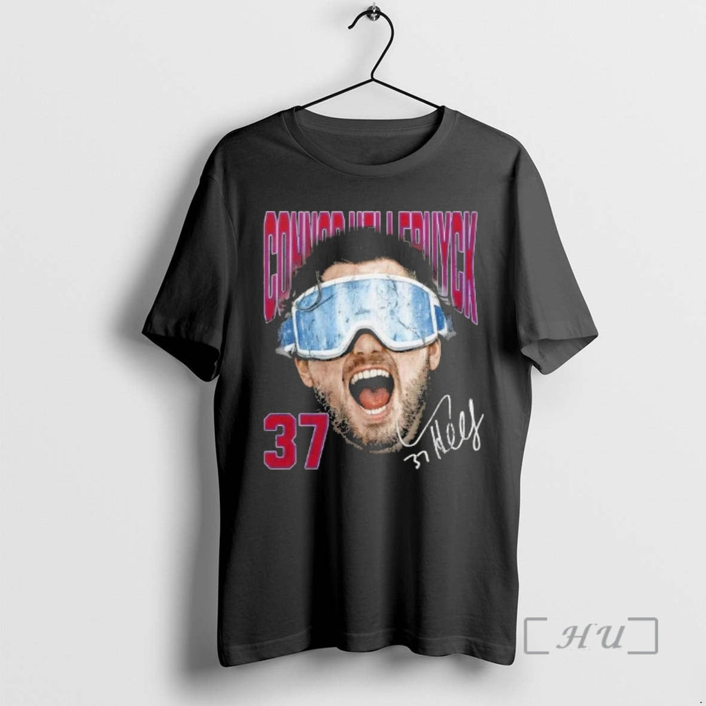 Officials Connor Hellebuyck 37 Winnipeg Jets Goggles Signature