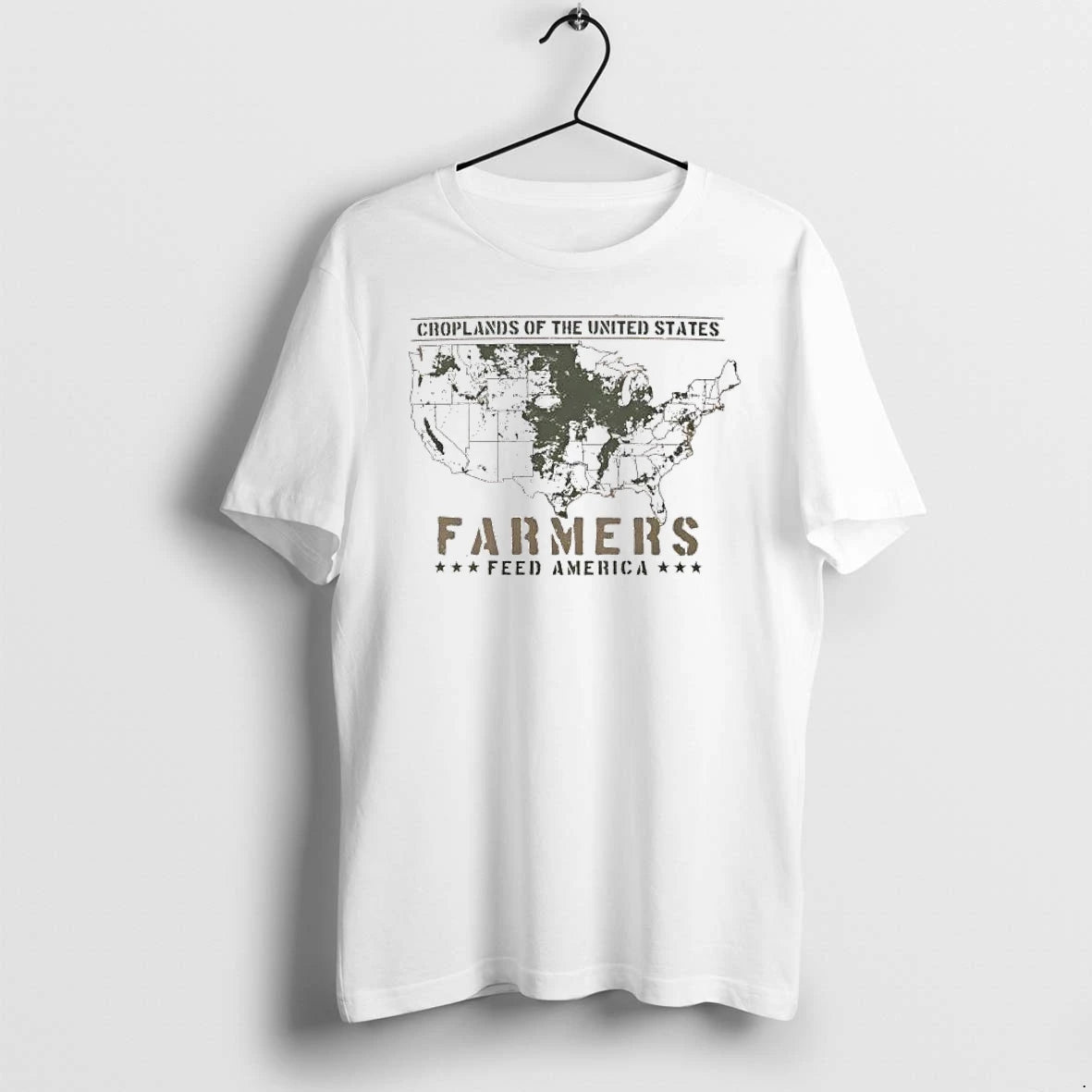 Officials Croplands Of The United States Farmers Feed America Premium T Shirt