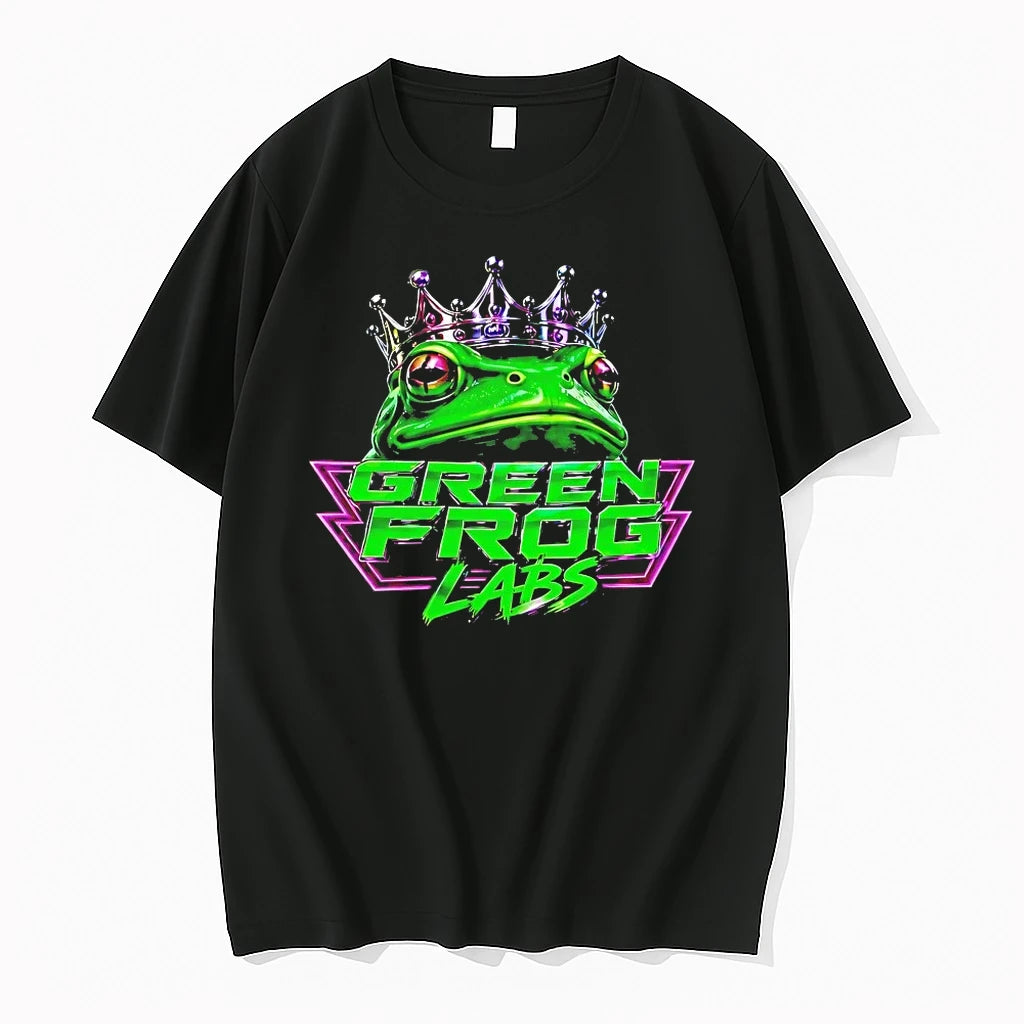 Officials Crown Frog Green Frog Labs T Shirt Sweater