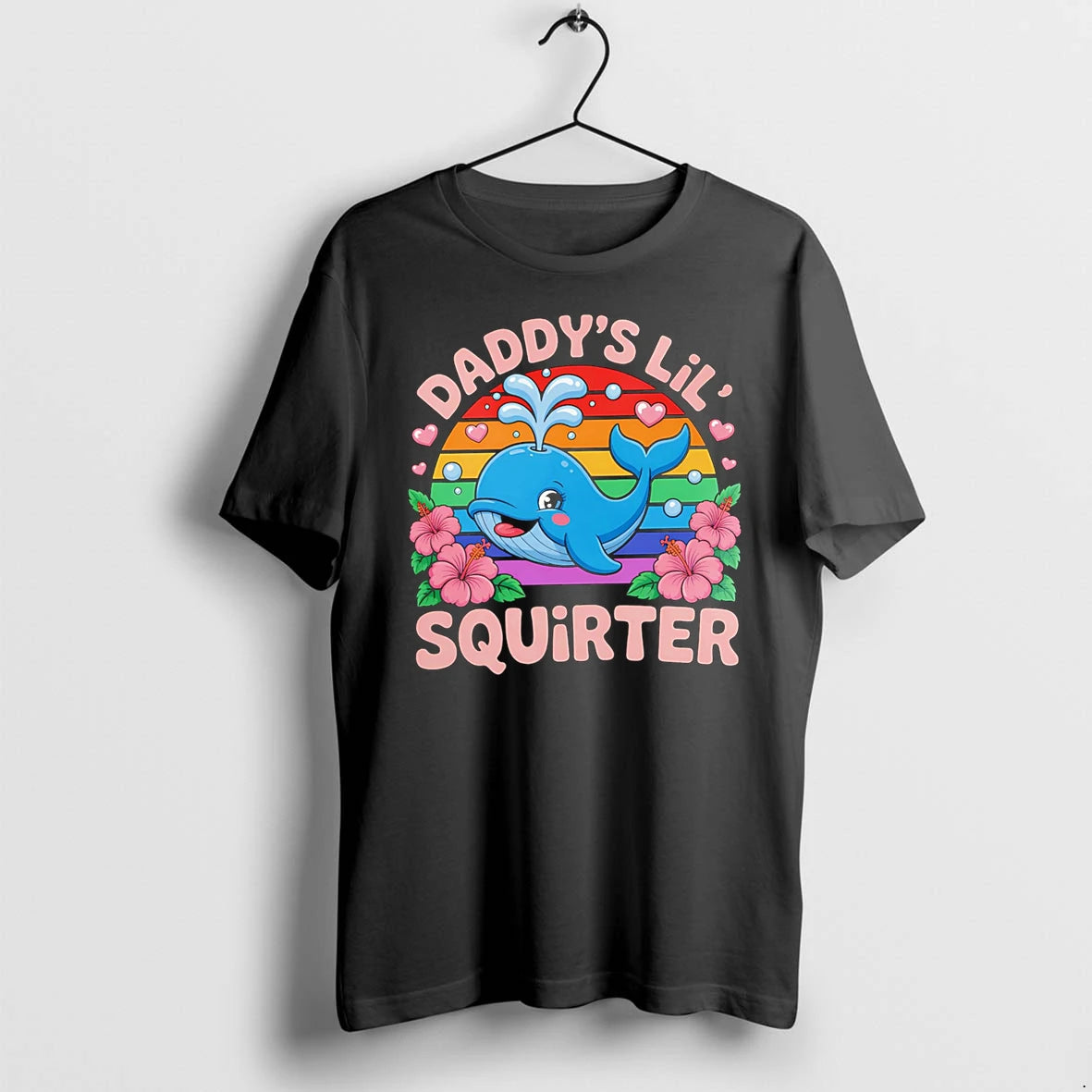 Officials Daddys Lil Squirter Whale Premium T Shirt