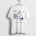 Officials Dak Prescott Dallas Cowboys Most Career Passing Yards Signature Tee Premium T Shirt