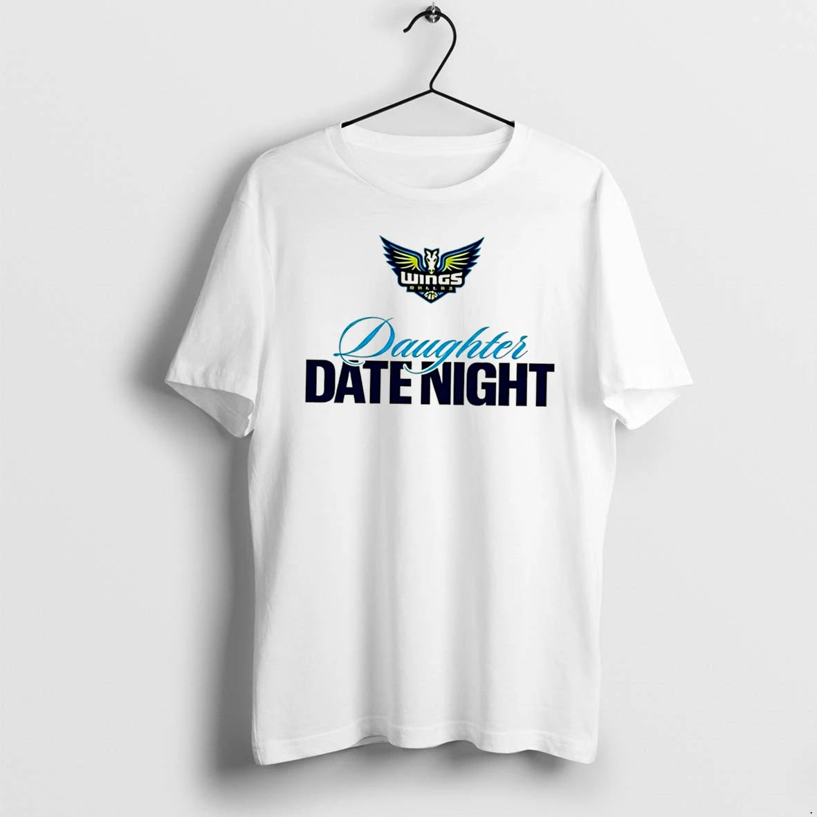 Officials Dallas Wings Daughter Date Night 2026 Tee Premium T Shirt