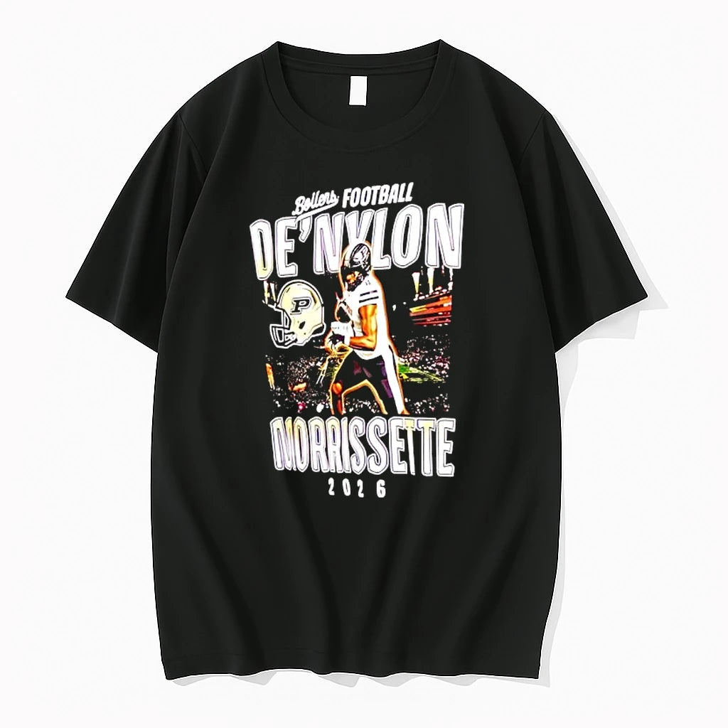 Officials Denylon Morrissette Boilers Football 2026 Premium T Shirt