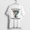 Officials Death Before Data Centers Cybernetic Snake Tee Premium T Shirt