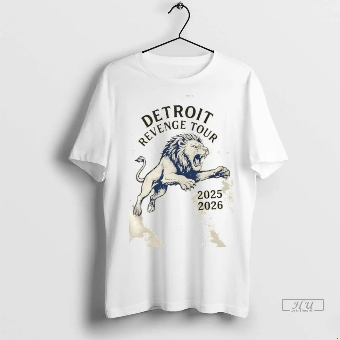 Officials Detroit Lions Revenge Tour 2025 2026 T Shirts