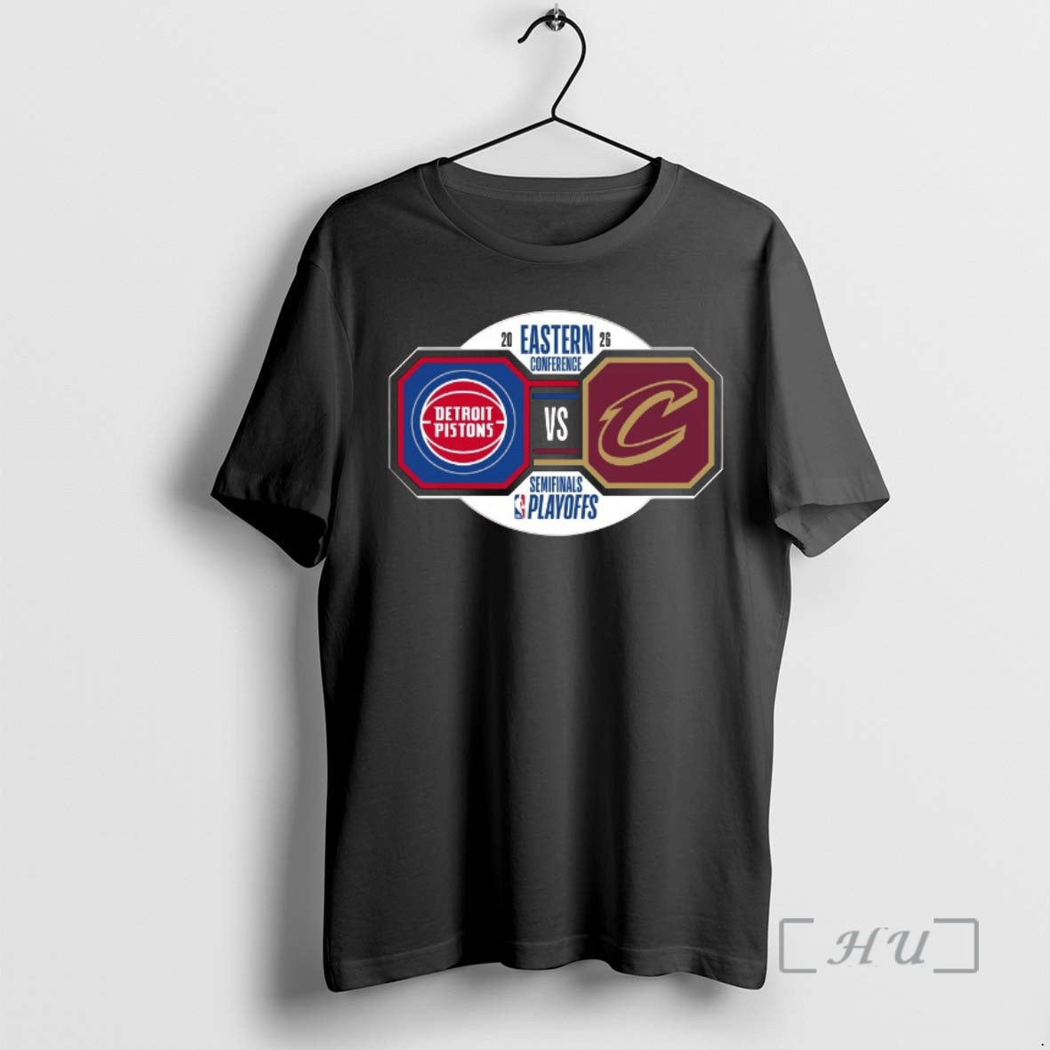 Officials Detroit Pistons Vs Cleveland Cavaliers 2026 Nba Playoffs Eastern Conference Semifinals Premium T Shirts