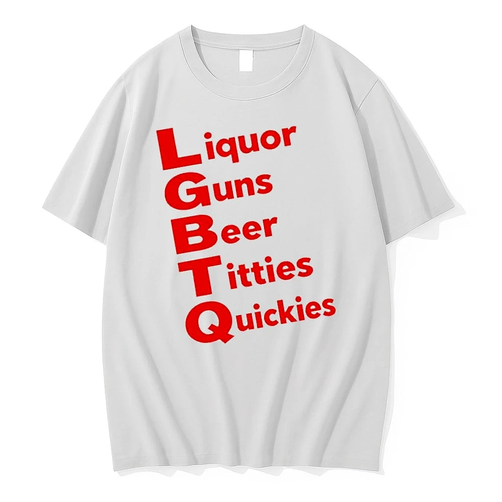 Officials Disrespected The Liquor Guns Beer Titties Quickies Premium T Shirt