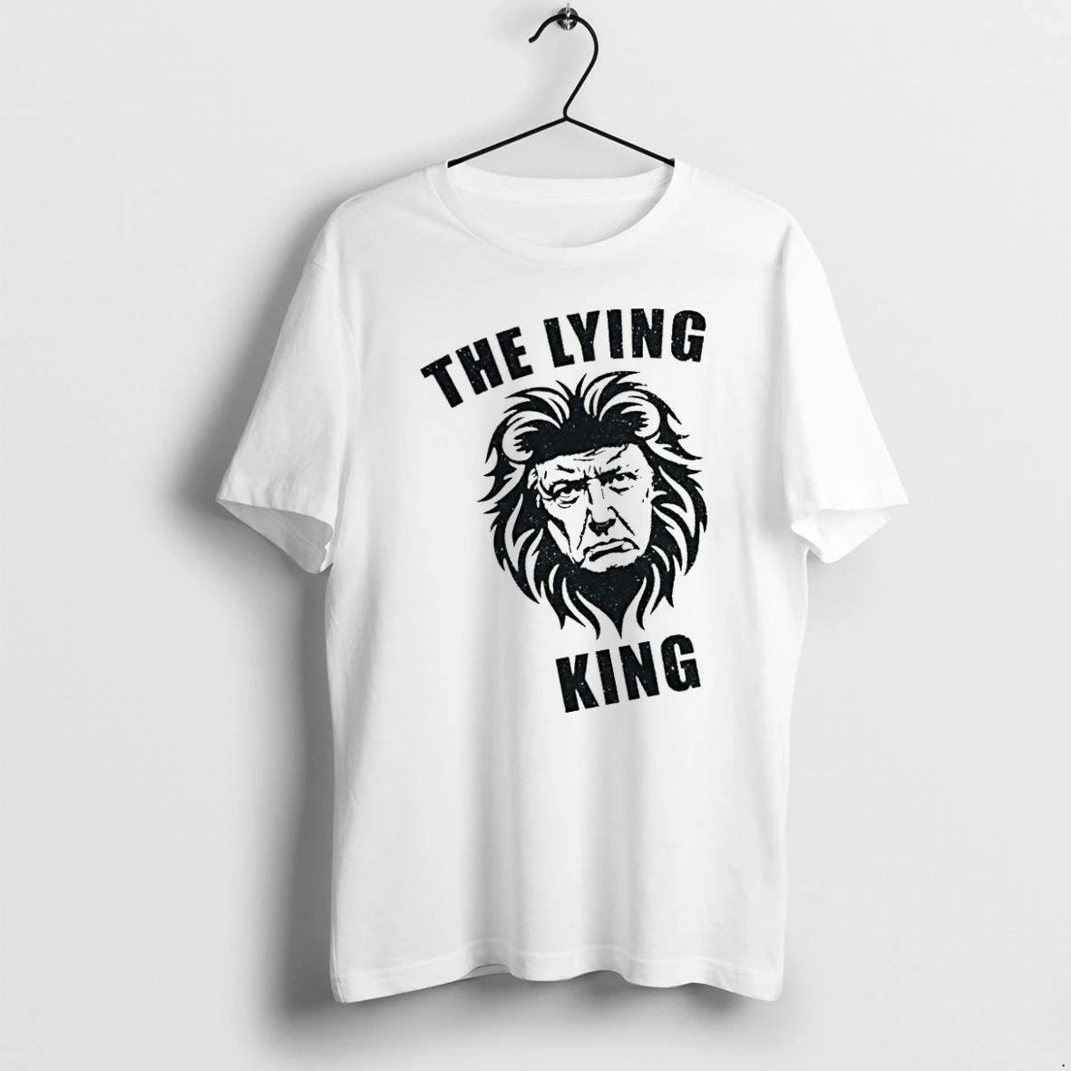 Officials Donald Trump The Lying King Distressed Political Satire Premium T Shirt