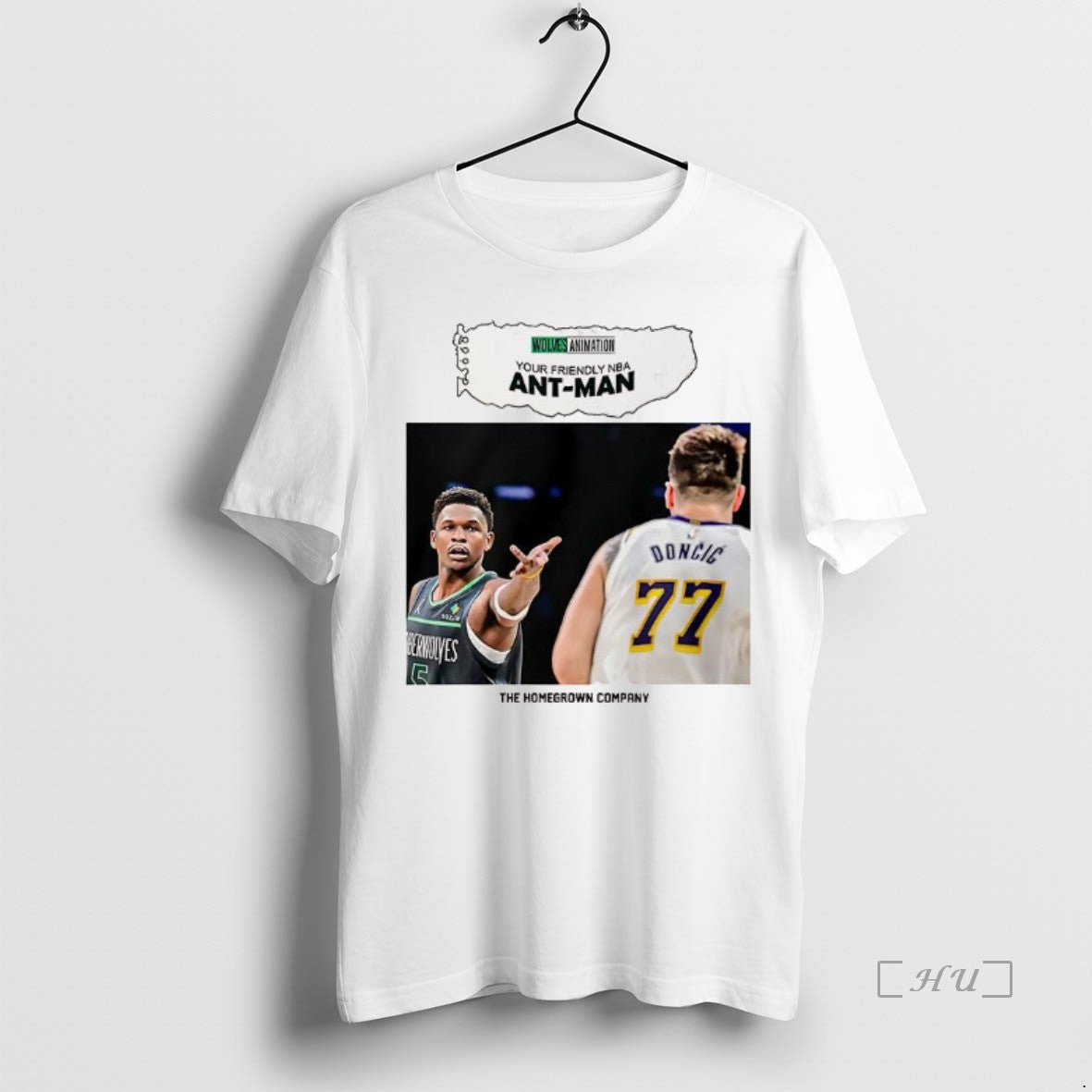Officials Doncic And Anthony Edwards Ant Man The Homegrown Company T Shirt Sweater