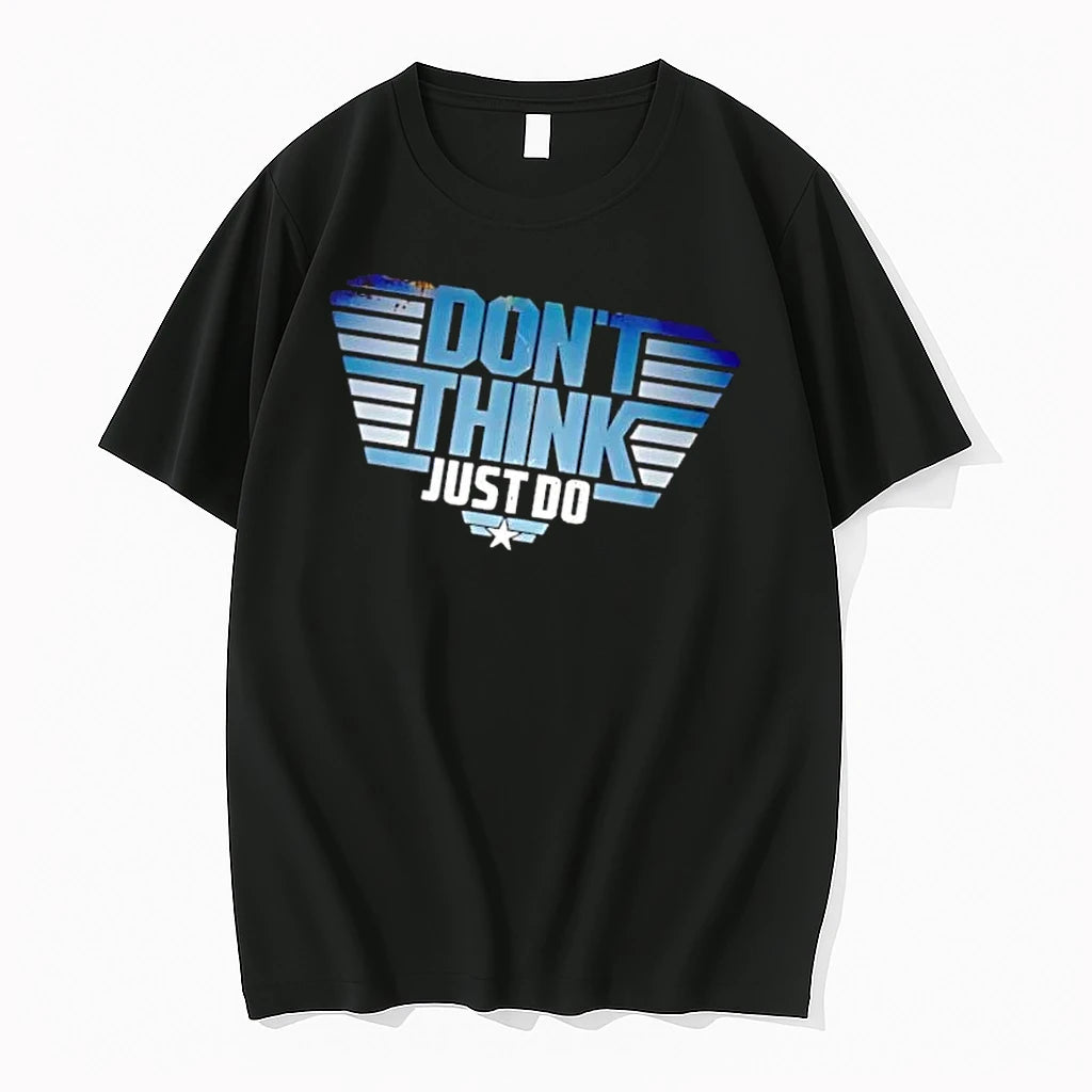 Officials Dont Think Just Do Distressed Military Aviator Emblem Star Wings Mens T Shirt Sweater