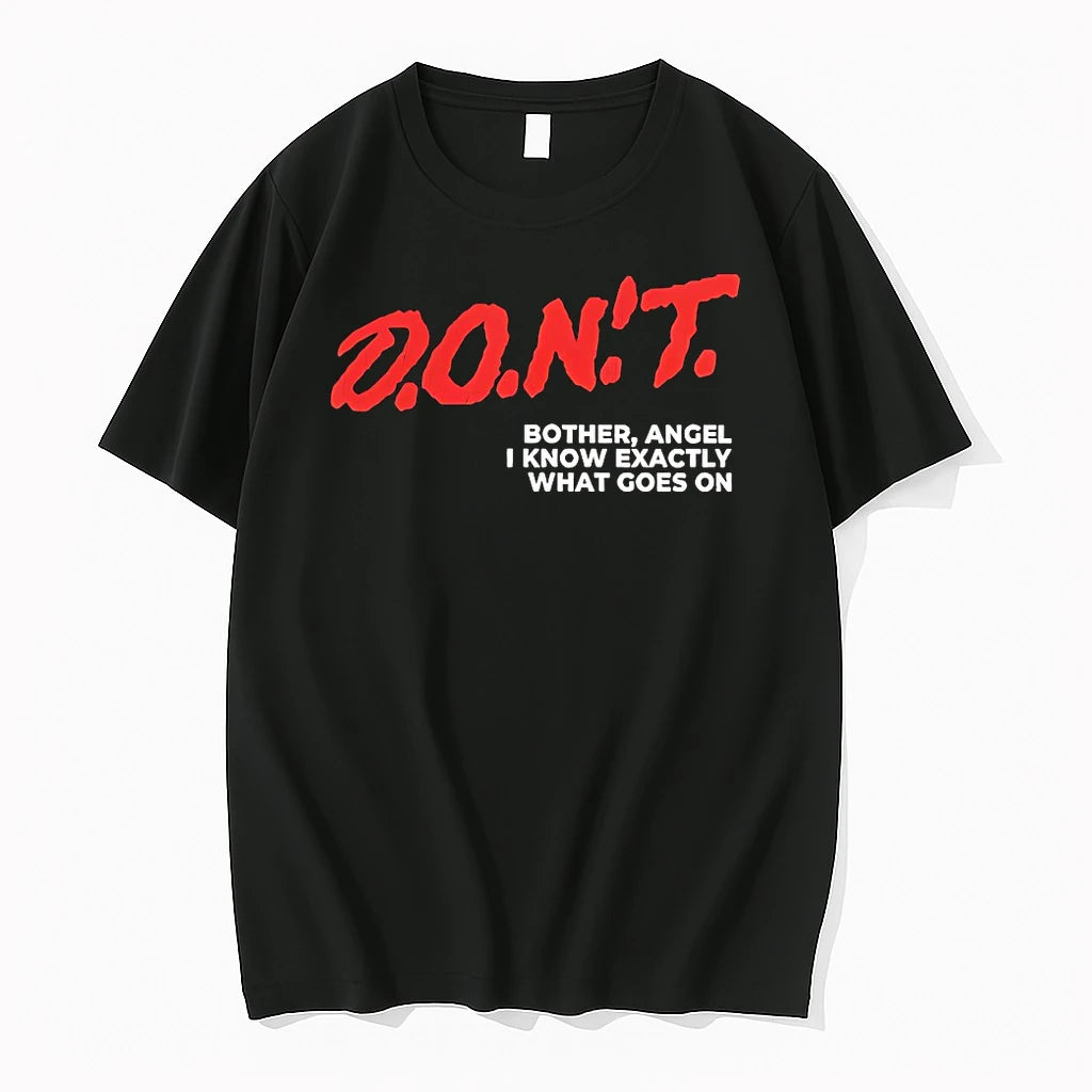 Officials Dont Bother Angel I Know Exactly What Goes On Vintage T Shirt Sweater