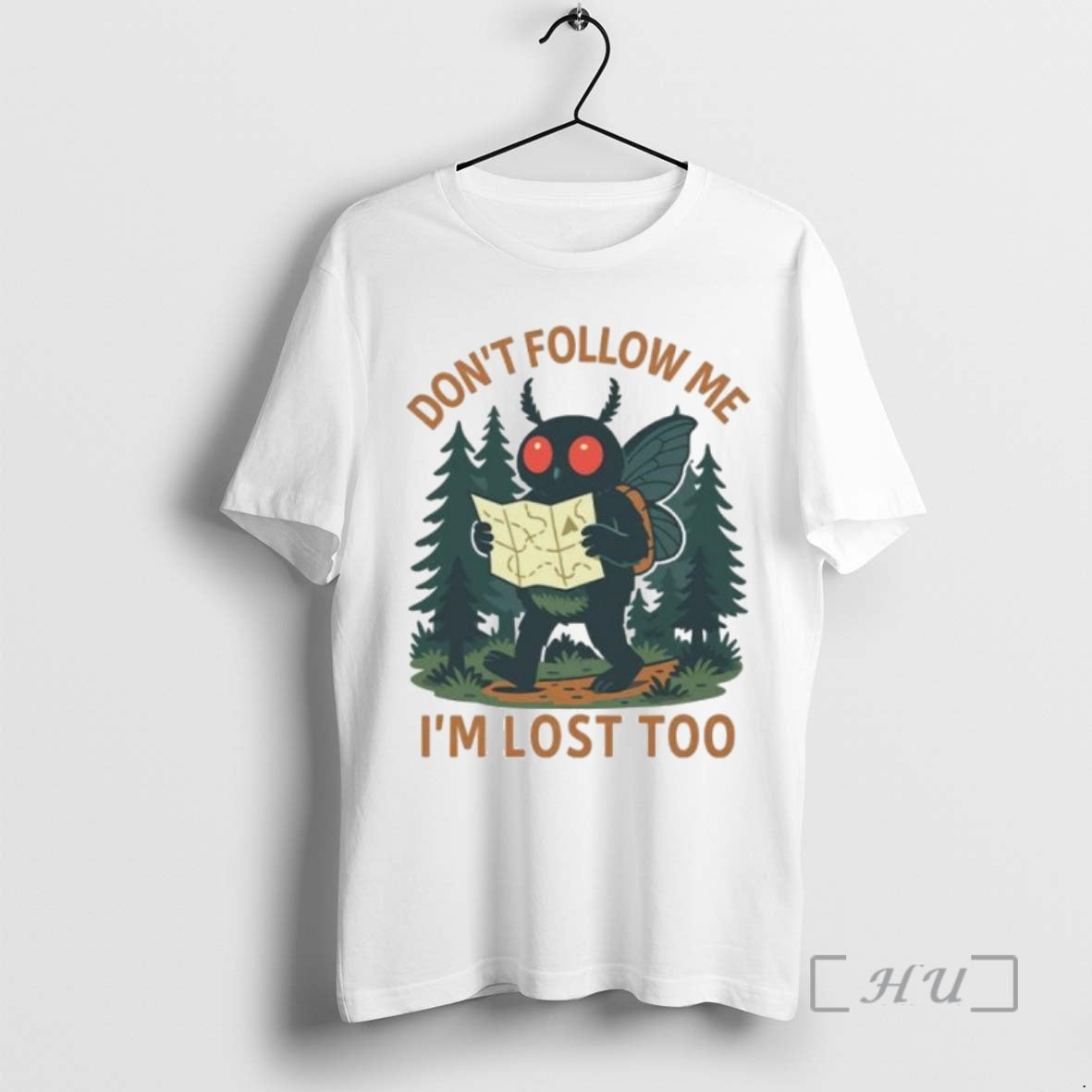 Officials Dont Follow Me Im Lost Too Mothman Ornaments T Shirt Sweater