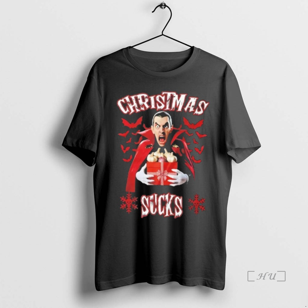 Officials Dracula Garlic Christmas Sucks T Shirt Sweater