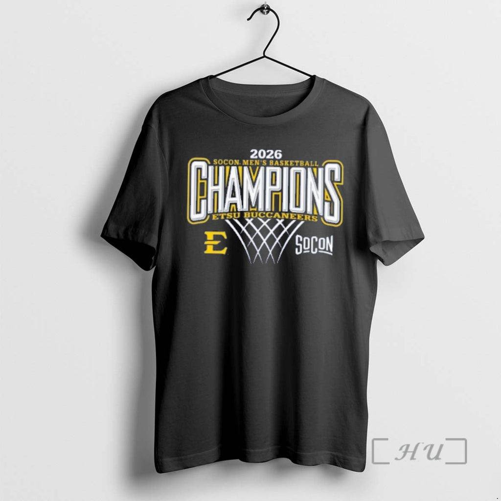 Officials Etsu Buccaneers 2026 Socon Mens Basketball Regular Season Champions 1 Premium T Shirts Sweater