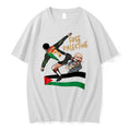 Officials Eric Cantona Free Palestine Iconic Kick Design For Supporters Tee T Shirt Sweater