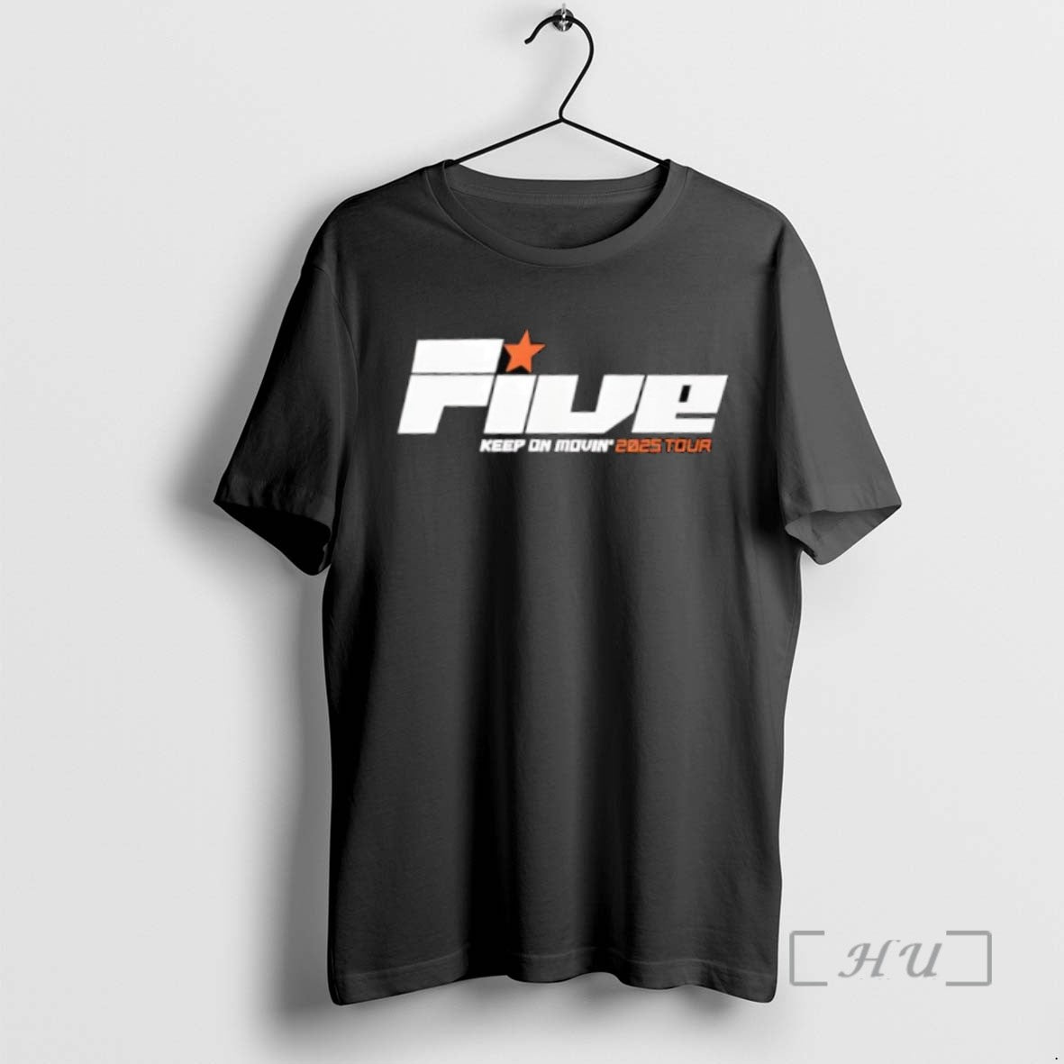 Officials Five Keep On Movin Tour 2025 Premium Tee Shirt Sweater