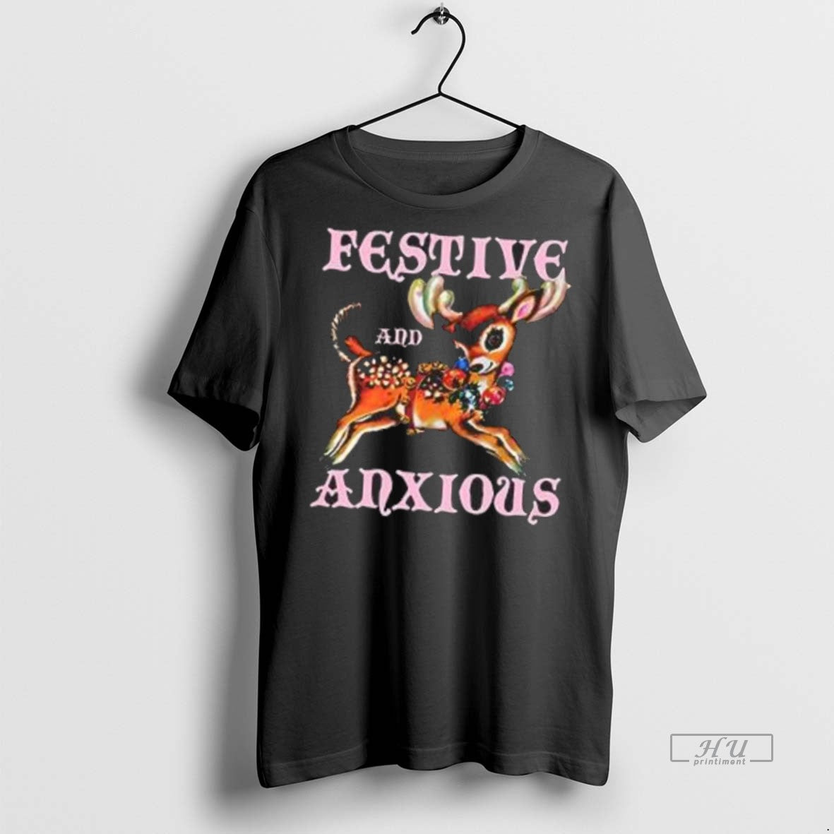 Officials Festive And Anxious Christmas Cute Premium Tee Shirt Sweater