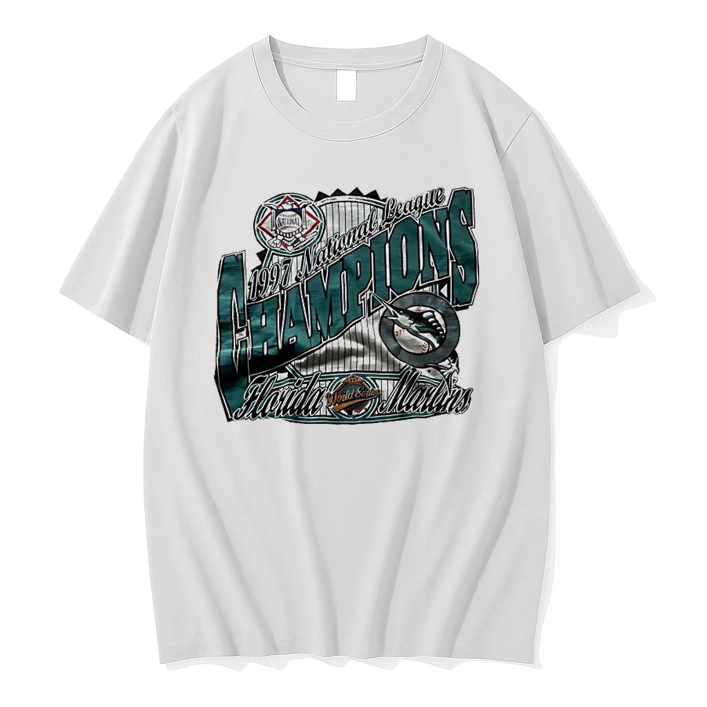 Officials Florida Marlins World Series 1997 National League Champions T Shirt Sweater