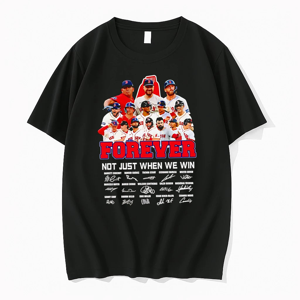 Officials Forever Not Just When We Win Boston Red Sox T Shirt Sweater