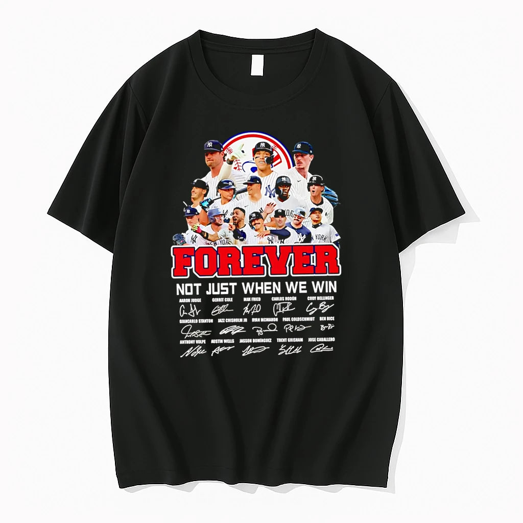 Officials Forever Not Just When We Win New York Yankees T Shirt Sweater