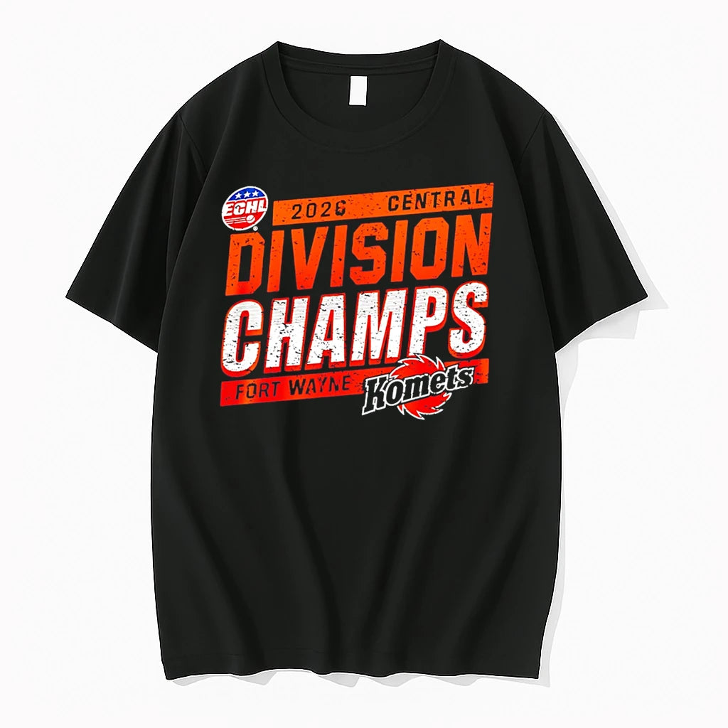 Officials Fort Wayne Komets Central Division Champions 2026 Tee T Shirt Sweater