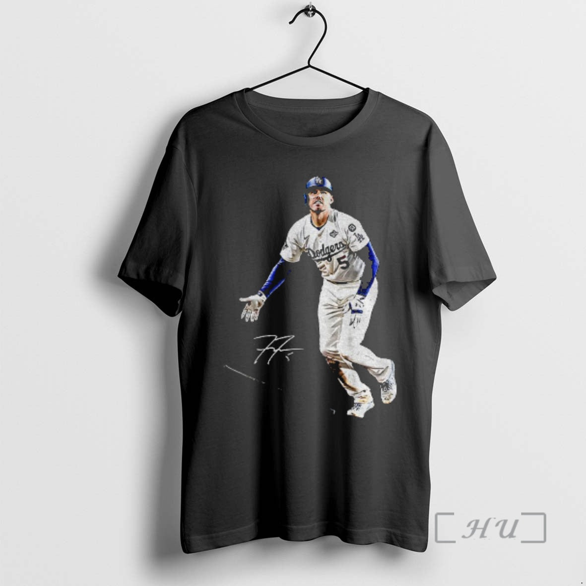 Officials Freddie Freeman Los Angeles Dodgers Walk Off Baseball Mlb Signature T Shirt Sweater