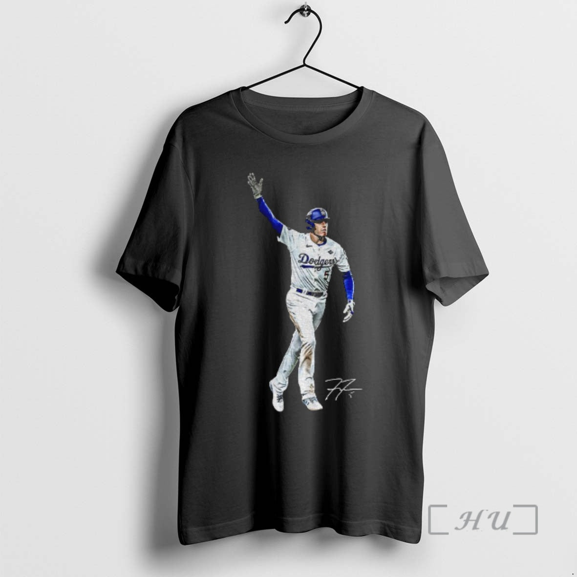 Officials Freddie Freeman Posing Los Angeles Dodgers Walk Off Baseball Mlb Signature T Shirt Sweater