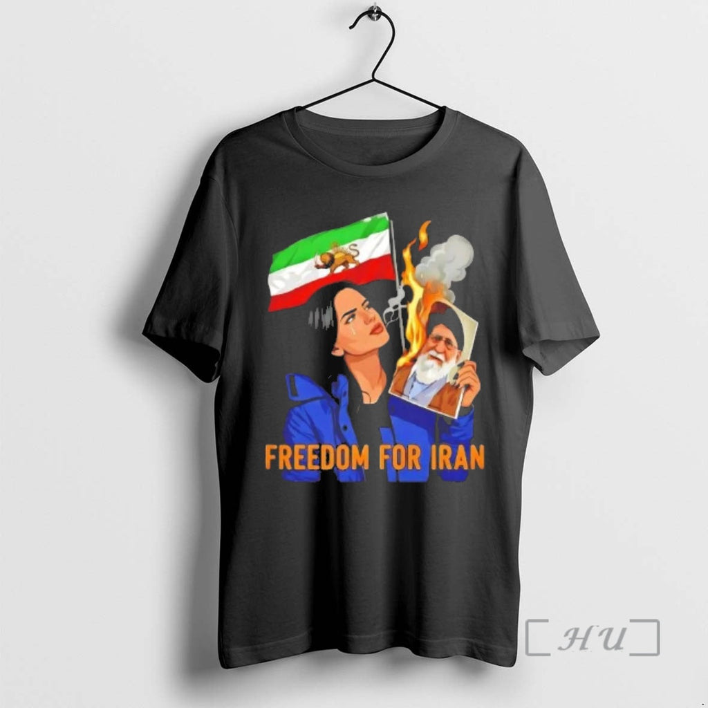 Officials Freedom For Iran Protest Lion And Sun Tee