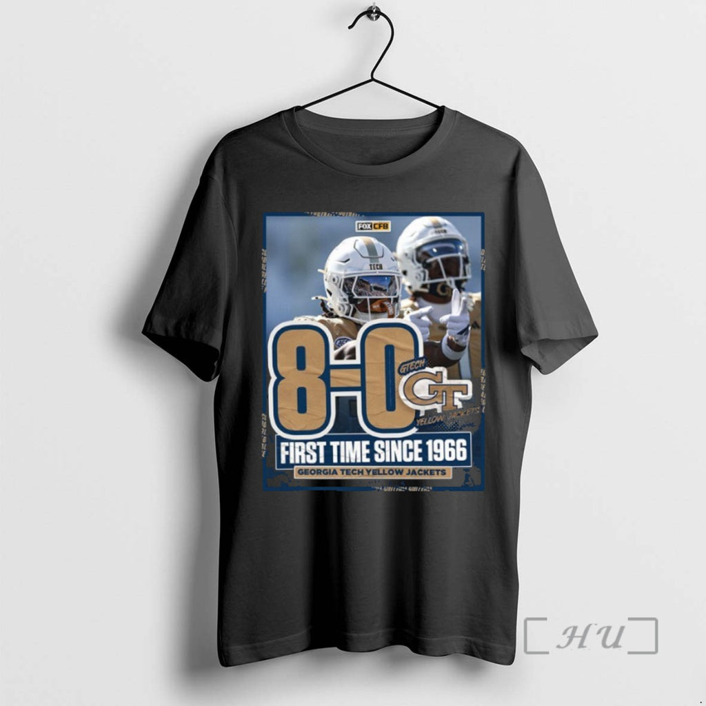 Officials Georgia Tech 8 0 First Time Since 1966 Tee Shirt Sweater