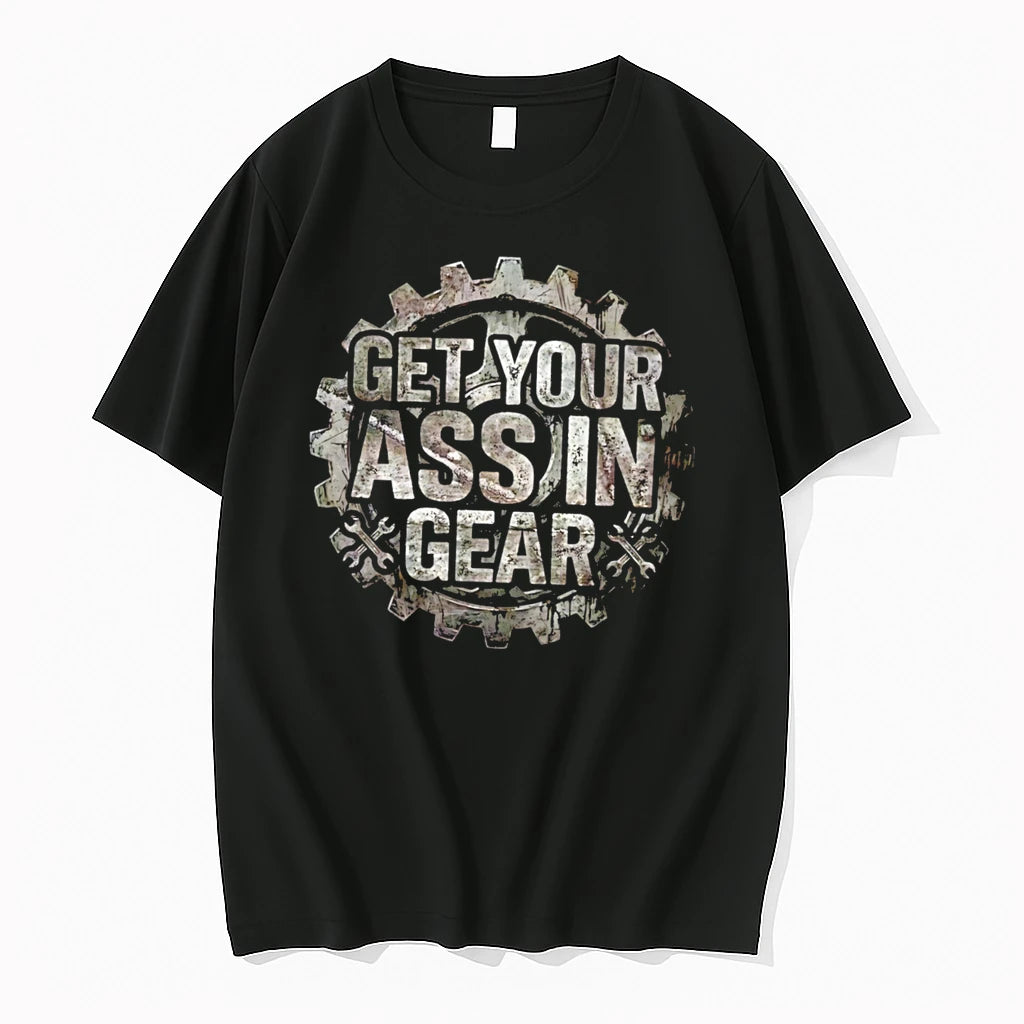 Officials Get Your Ass In Gear Vintage Tee T Shirt Sweater