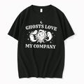 Officials Ghosts Love My Company Graphic Tee T Shirt Sweater