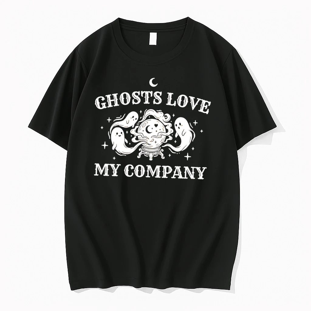 Officials Ghosts Love My Company Graphic Tee T Shirt Sweater