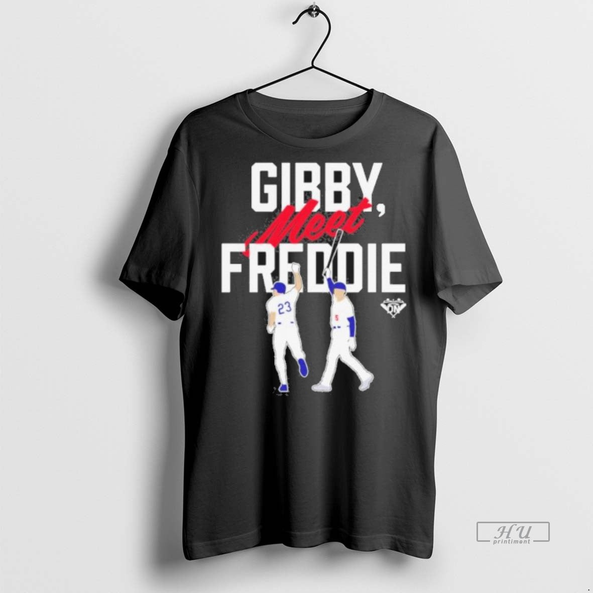 Officials Gibby Meet Freddie Los Angeles Baseball Tee Shirt Sweater