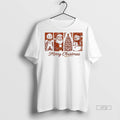 Officials Gingerbread Santa Tree Snowman Merry Christmas Tee Shirt Sweater